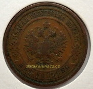 Rusko - 2 kopějky 1909