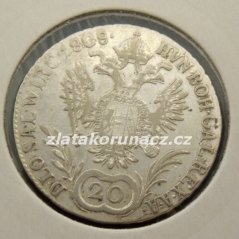 20 Krejcar 1808 E