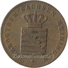 Sasko - Mainingen - 2 pfennige 1863