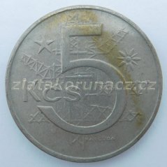 5 koruna 1966