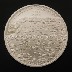 2018 - 200Kč Vydání Klaudyánovy mapy – první mapy Čech Proof