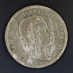 1/4 zlatník   1858 E