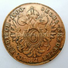 6 krejcar 1800 A