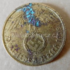 Německo - 5 Reichspfennig 1938 D
