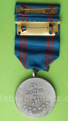 Za službu v SNB + miniatura v krabičce