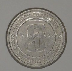 Nicaragua - 5 centavos 1974