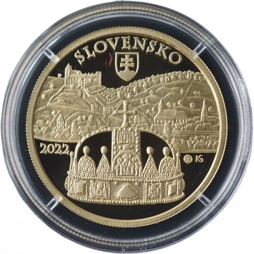 2022 - 100€ Korunovácia Rudolfa