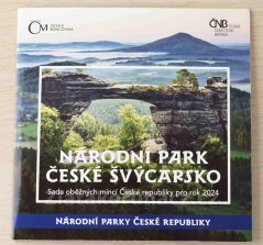 Sada oběžných mincí 2024 - NP České Švýcarsko