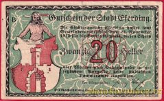 Eferding - 20 haléřů - 1919 - velká