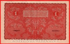 Polsko - 1 Marka 1919 - série I., 1 písmeno