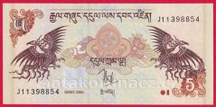 Bhutan - 5 Ngultrum 2006