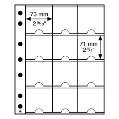 Grande list na mince 67x67mm