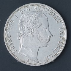1 zlatník F.J.I-1860 A - tečka za REX