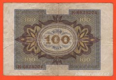 Německo - 100 Mark 1.11.1920 - série H-D