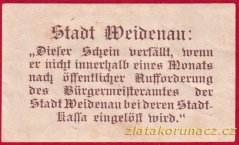 Weidenau - 10 haléřů - 1920