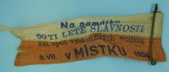 Stuha - Zal. spol.vysloužilých vojínů v Místku 8.VII. 1934