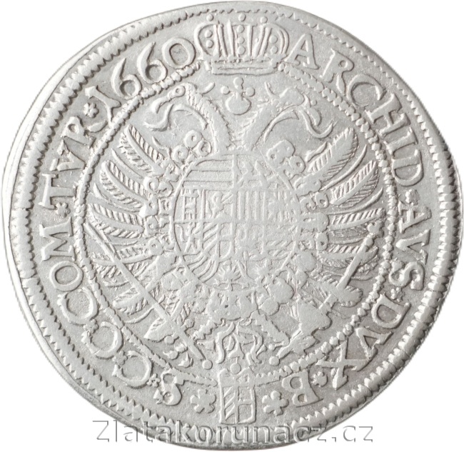 XV. krejcar 1660 - Vídeň varianta 2