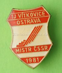 TJ Vítkovice Ostrava - hokej červenobílý