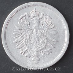 Německo - 1 Reich Pfennig 1917 F