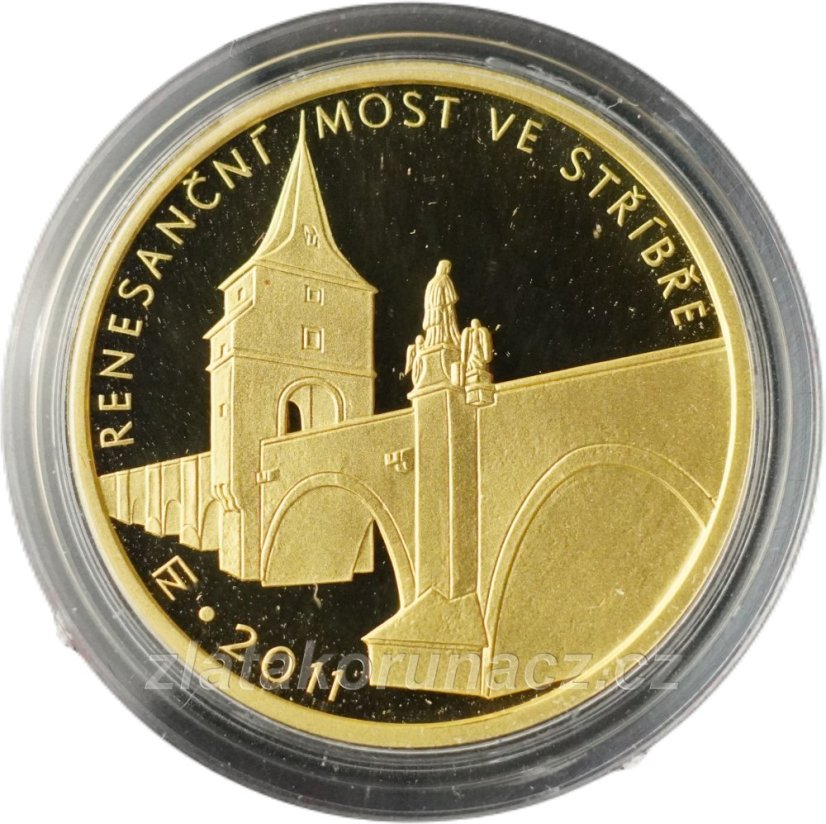 2011 - 5 000 Kč - Most ve Stříbře Proof