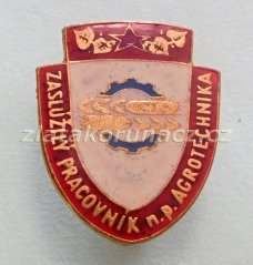 Zaslúžilý pracovník n.p. Agrotechnika