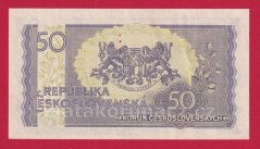 50 Kčs b.l. 1945 MD perf.