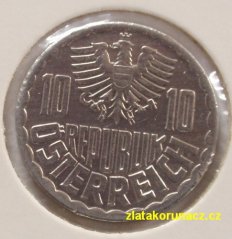 Rakousko - 10 groschen 1989