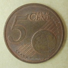 Rakousko - 5 Cent 2007