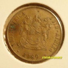 Afrika jižní (Jihoafrická rep.) - 2 cent 1989