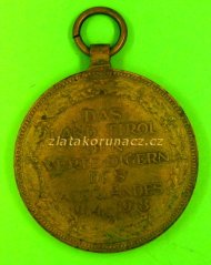 Tyrolská pamětní medaile na válku 1914–1918-bez stuhy