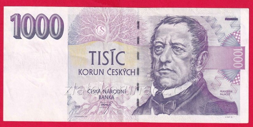 Česká republika - 1000 korun 1993 A 07