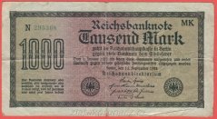 Německo - 1000 mark 15.9.1922 - série N-MK