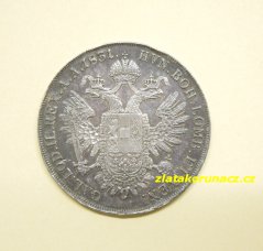 1 tolar konvenční 1831 A