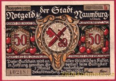 Naumburg - 50 pfennig - 1920 - L
