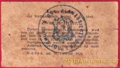 Gmünd - 20 haléřů - 1920