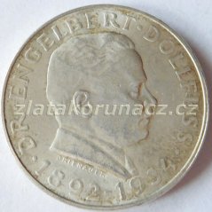 Rakousko - 2 schilling 1934 - Dollfuss