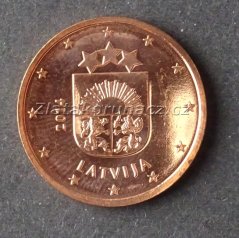 Lotyšsko - 5 cent 2014