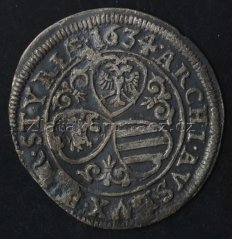 3 krejcar 1634 - Graz
