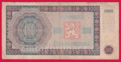 1000 Kčs 1945 07 D