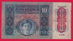 Rakousko-Uhersko - 10 Kronen 1919 1174