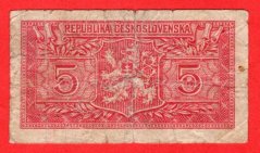 5 Kčs 1949 A 19