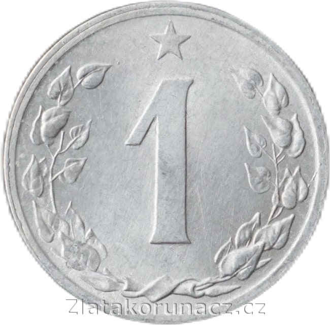 1 haléř 1956