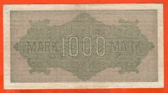 Německo - 1000 mark 15.9.1922 - série J-GB