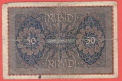 Německo - 50 mark 24.6.1919 - série TCa-pořadí 1