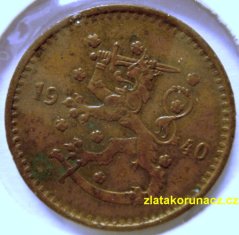 Finsko - 1 markkaa 1940 S