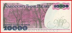 Polsko - 10 000 Zlotych 1988