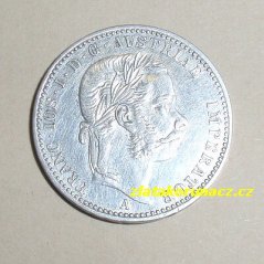1/4 zlatník  1869 A