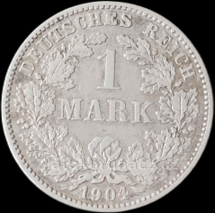 Německo - 1 marka-1904 G
