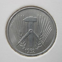 Německo (DDR) - 5 pfennig 1952 A
