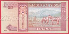 Mongolsko - 20 Tugrik 2005
